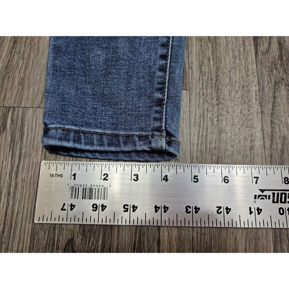 (3/$35) Refuge Miami Jeans Womens 9 Blue High Rise Super Skinny Stretch Denim - Picture 12 of 12